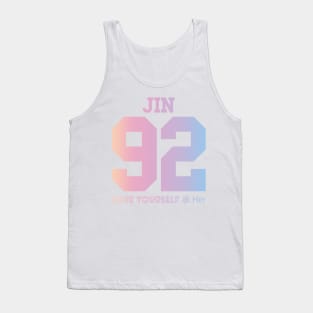 BTS (Bangtan Boys) LOVE YOURSELF 轉 'Her' Jin 92 Jersey Tank Top